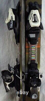 13-14 Salomon Suspect Jr Used Junior Skis withBindings Size 110cm #347741