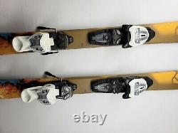130cm Nordica Infinite Girls with Skis with Marker 4.5 Bindings 140 cm