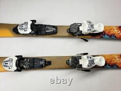 130cm Nordica Infinite Girls with Skis with Marker 4.5 Bindings 140 cm