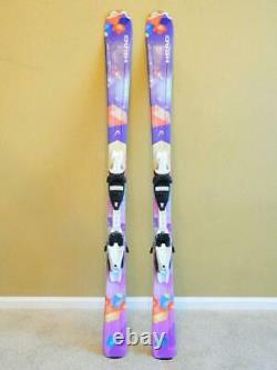 137cm HEAD Best Friends All-Mountain Girls' Skis with LRX 4.5 Adjustable Bindings