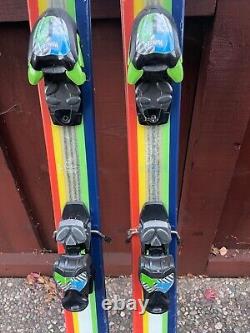 139 cm K2 All Mountain Kids' Skis with Marker Bindings, used one season only