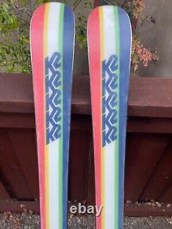 139 cm K2 All Mountain Kids' Skis with Marker Bindings, used one season only