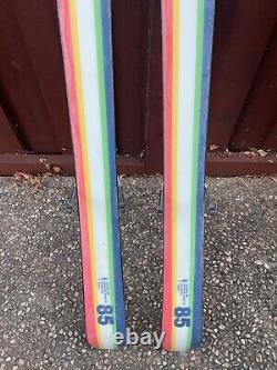 139 cm K2 All Mountain Kids' Skis with Marker Bindings, used one season only