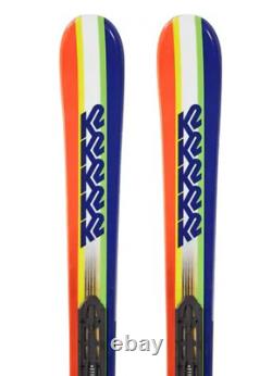 139 cm K2 All Mountain Kids' Skis with Marker Bindings, used one season only