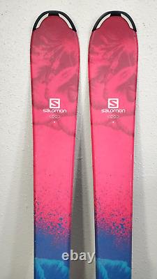 140 cm SALOMON THE LUX JR All Mountain Skis with Adjustable Bindings