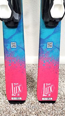 140 cm SALOMON THE LUX JR All Mountain Skis with Adjustable Bindings