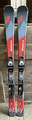 142 cm Nordica Drive 76 skis bindings + Dalbello Gripwalk sole boots women's 8