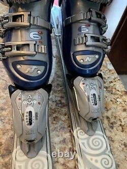 142cm K2 TRUE LUV All Mountain Wmn's Skis, Bindings, Nordica Boots Package Deal