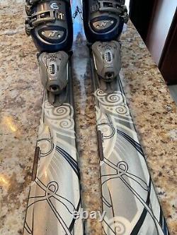 142cm K2 TRUE LUV All Mountain Wmn's Skis, Bindings, Nordica Boots Package Deal