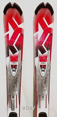 146 cm K2 AMP Strike Skis Catch Free Rocker with Marker Fastrak2 10.0 Bindings