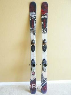 148cm DYNASTAR 6th SENSE Twin Tip All Mountain Freestyle Skis with LOOK Bindings