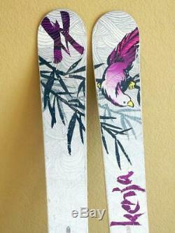 149cm VOLKL Kenja All Mountain Freeride Women Skis w MARKER Adjustable Bindings