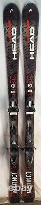 15-16 Head Natural Instinct Used Men's Demo Skis withBindings Size 163cm #2768