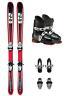 156cm 365 Zephyr Skis With Tyrolia Bindings & Boots Mounted Package k2-rski19