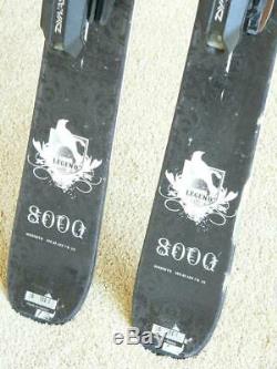 158cm DYNASTAR LEGEND 8000 All Mountain Skis with Adjustable Bindings