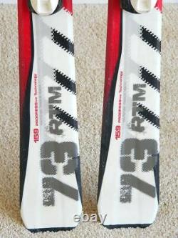 159cm VOLKL RTM 73 All-Mountain Skis with MARKER 3 Motion10.0 Intergrated Bindings