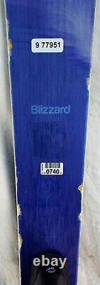 16-17 Blizzard Black Pearl Used Women's Demo Skis withBindings Size 159cm #977951