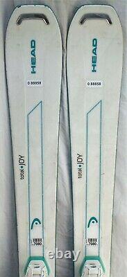 16-17 Head Total Joy Used Women's Demo Skis withBindings Size 148cm #088858