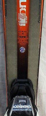 16-17 K2 iKonic 80 Used Men's Demo Skis withBindings Size 170cm #088175