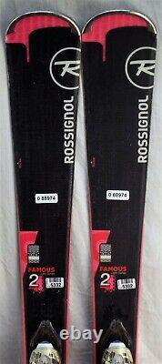 16-17 Rossignol Famous 2 Used Women's Demo Skis withBindings Size 142cm #088974
