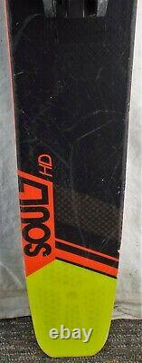 16-17 Rossignol Soul 7 HD Used Men's Demo Skis withBindings Size 180cm #088959