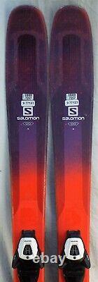 16-17 Salomon Myriad QST 85 Used Women's Demo Skis withBindings Size 161cm #977123