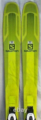 16-17 Salomon QST 85 Used Men's Demo Skis withBindings Size 185cm #9564