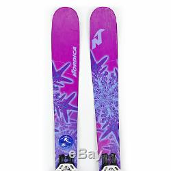 161 Nordica Santa Ana 93 17/18 Women's All Mountain Skis with Attack 11 Bindings