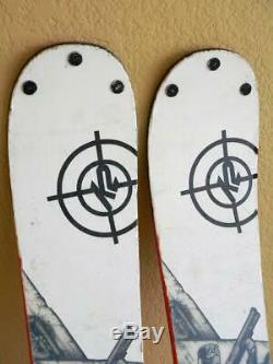 163cm K2 Public Enemy Full Twin Tip All Mountain Skis with DYNASTAR PX12 Bindings
