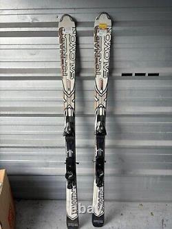 166 cm SALOMON X-WING TORNADO Ti All Mountain Skis with Z12 Adjustable Bindings