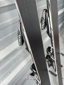 166 cm SALOMON X-WING TORNADO Ti All Mountain Skis with Z12 Adjustable Bindings