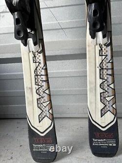 166 cm SALOMON X-WING TORNADO Ti All Mountain Skis with Z12 Adjustable Bindings