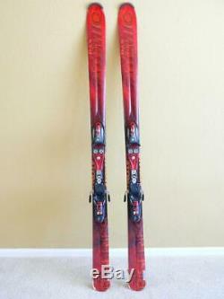 168cm ATOMIC REX Wide Body All Mountain Skis with ATOMIC CR614 Bindings