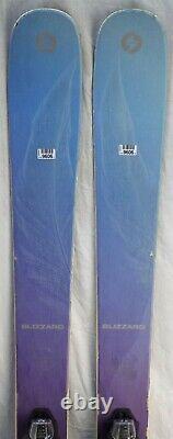 17-18 Blizzard Black Pearl 88 Used Women's Demo Skis withBinding Size 166cm#9606