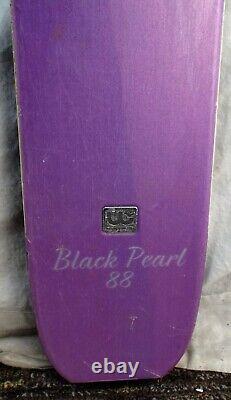 17-18 Blizzard Black Pearl 88 Used Women's Demo Skis withBinding Size159cm #088819
