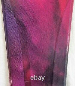17-18 K2 AlLUVit 88 Used Women's Demo Skis withBindings Size 163cm #346929