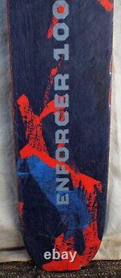17-18 Nordica Enforcer 100 Used Men's Demo Skis with Bindings Size 177cm #977372
