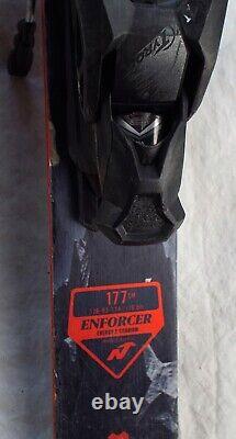 17-18 Nordica Enforcer 93 Used Men's Demo Skis with Bindings Size 177cm #977667