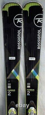 17-18 Rossignol Famous 2 Used Women's Demo Skis withBindings Size 156cm #088716