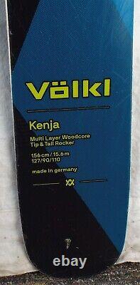 17-18 Volkl Kenja Used Women's Demo Skis withBindings Size 156cm #977801