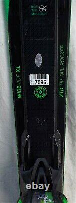 17-18 Volkl RTM 84 Used Men's Demo Skis withBindings Size 172cm #088831