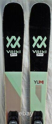 17-18 Volkl Yumi Used Women's Demo Skis withBindings Size 147cm #347026