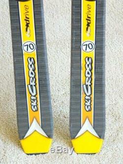 170cm DYNASTAR SKICROSS 70 S Drive All-Mountain Skis with SALOMON S810 Ti Bindings