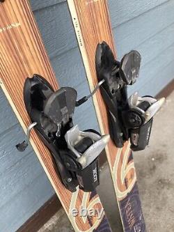 176 cm FISCHER WATEA 84 Partial Twin-Tip All Mountain Skis withLook Fx12 Bindings