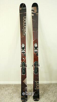 177 cm Salomon Lord Twin-Tip Freeride All-Mtn Skis with LOOK PX12 Ti Bindings