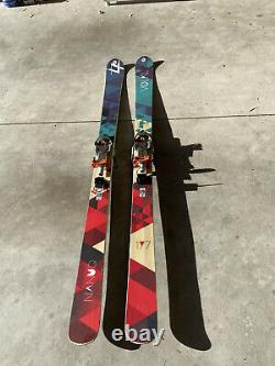 177cm Volkl Nanuq Skis With 22 Designs Outlaw X NTN bindings