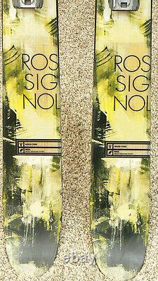 178 cm ROSSIGNOL S3 Twin-Tip All-Mountain Powder Skis with Adjustable Bindings