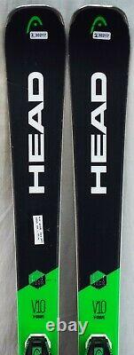 18-19 Head V-Shape V10 LYT Used Demo Skis withBindings Size 170cm #230217