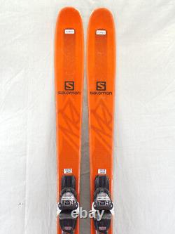 18-19 Salomon QST 85 Used Mens Demo Skis withBindings 169cm #089672