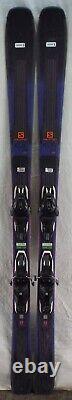 18-19 Salomon XDR 76 STR Used Men's Demo Skis withBindings Size 170cm #445050